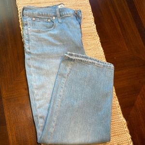 Madewell wide leg crops